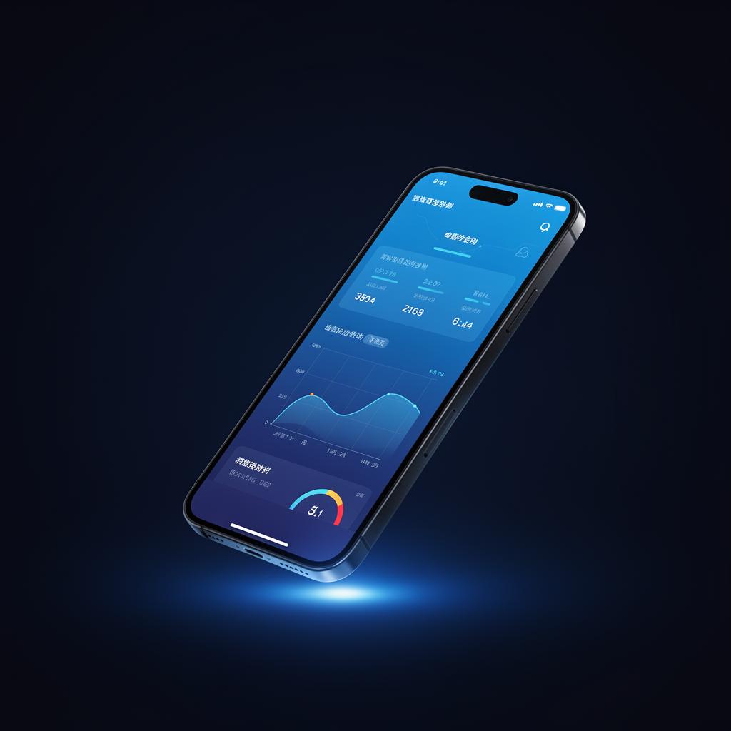 Mobile app dashboard